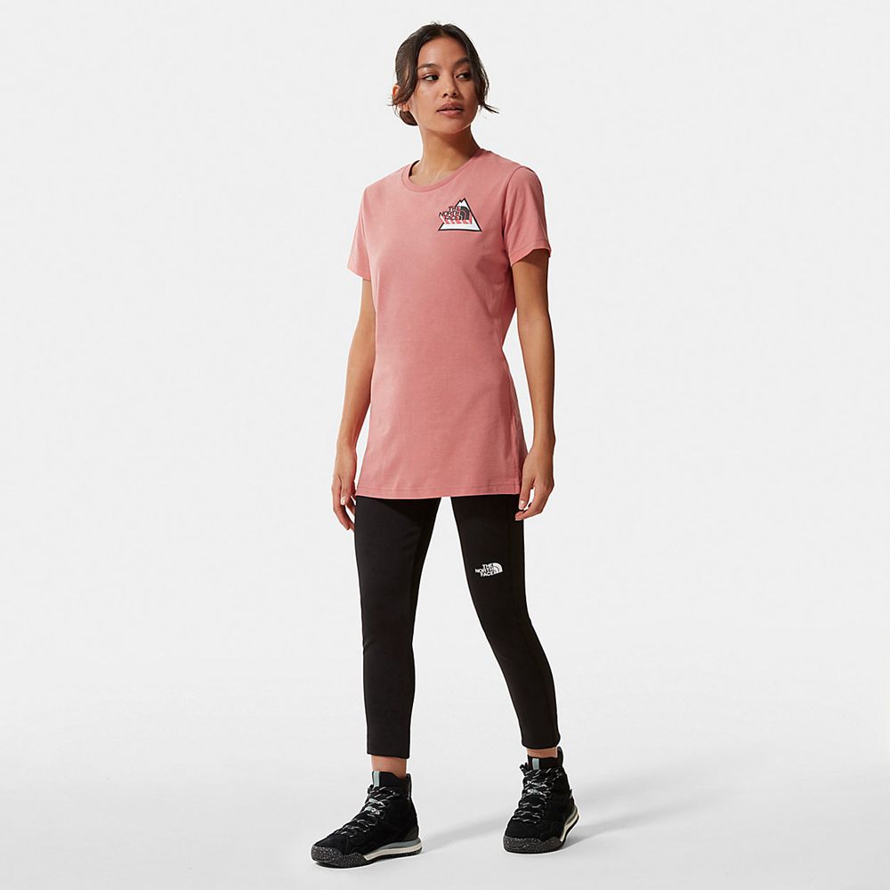 Poleras The North Face Mujer Argentina Threeyama Rosas